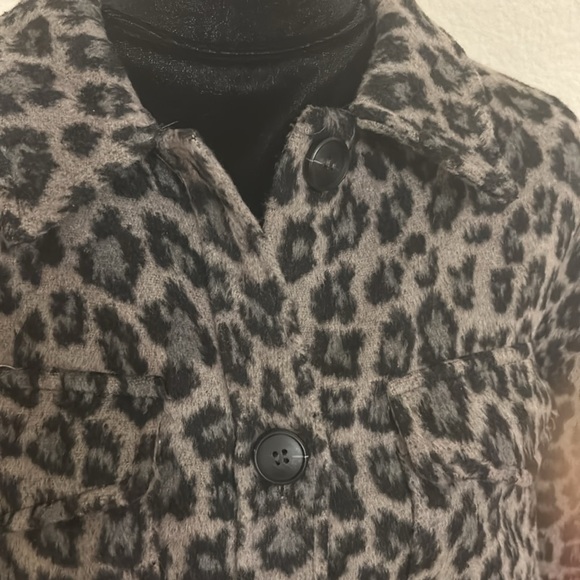 NWT Bagatelle Collection Animal Print Jacket- Size L - Picture 2 of 8